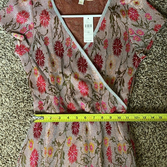 BNWT Anthropologie Posy Maxi Sweater Dress by Celia Prado Brazil XS - Picture 8 of 12